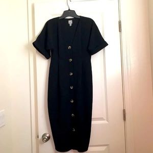 ASOS black dress